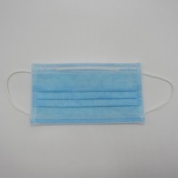 Custom 3 Ply earloop  Non Woven Cotton Disposable  Face Masks